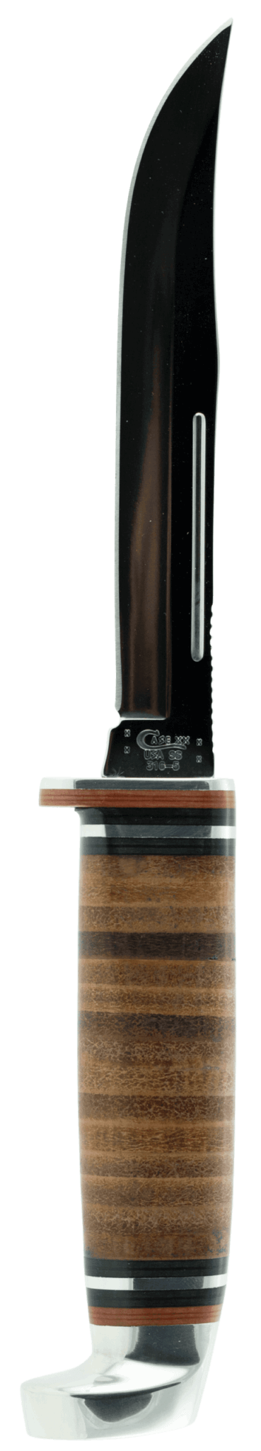 Ka-Bar EK44 Ek Model 4 6.63″ Fixed Double Edge Spear Point Plain 1095 Cro-Van Blade Black GRN Handle Includes Sheath
