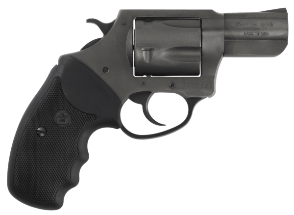Charter Arms 64520 Pitbull Revolver Single/Double 45 ACP 2.50″ 5 Rd Black Rubber Grip Black Nitride