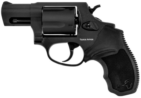 Taurus 2905021 905 Standard Single/Double 9mm Luger 2″ 5 rd Black Rubber Grip Blued