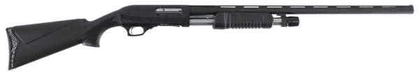 Hatfield Gun Company USP12P PAS 12 Gauge 28″ Blue Oxide Barrel 3″ 4+1 Matte Black Cerakote Finish Black Synthetic Stock