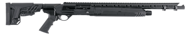 Hatfield Gun Company USA12TT SAS 12 Gauge 20″ 3″ 4+1 Tungsten Gray Cerakote Black 5 Position Stock Optics Ready