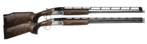 CZ-USA 06582 All American Trap Combo 12 Gauge 3 2rd 32″ Gloss Blued Barrel  Brushed Stainless Metal Finish  Turkish Walnut Stock with Monte Carlo Adjustable Comb”