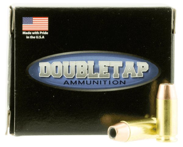 DoubleTap Ammunition 40135CE Home Defense  40 S&W 135 gr Jacket Hollow Point 20rd Box