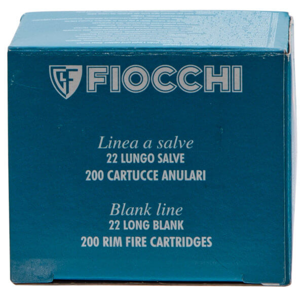 Fiocchi 22LRBL Pistol Blank 22 LR 200rd Box