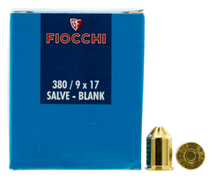 Fiocchi 380BLANK Handgun Blank 380 Rimmed Short 50rd Box