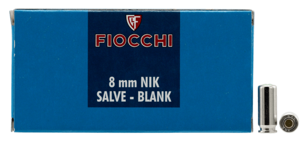Fiocchi 8MMBLANK Pistol Blank 8mm 50rd Box
