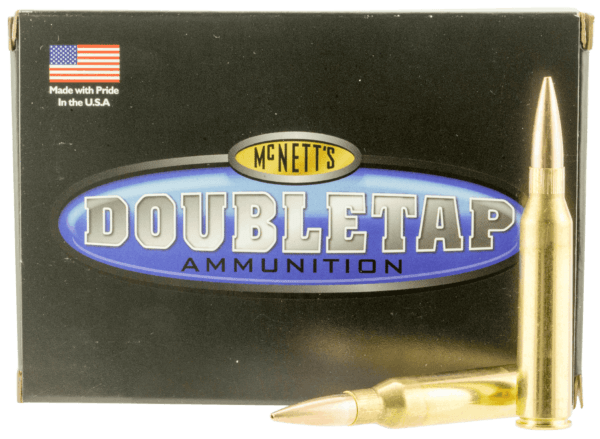 DoubleTap Ammunition 338L300LR Longrange Rifle 338 Lapua Mag 300 gr Hollow Point Boat-Tail (HPBT) 20rd Box