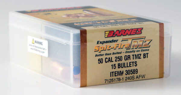 Barnes Bullets 30589 Spit-Fire TMZ Muzzleloader 50 Cal Spit-Fire TMZ 250 gr 15