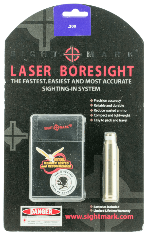 Sightmark SM39006 Boresight Red Laser 300 Win Mag Brass
