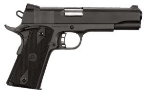 Rock Island 51623 Rock Ultra FS Single 9mm Luger 5″ 9+1 Gray G10 Grip Black Parkerized