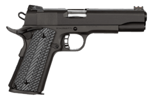Rock Island 51623 Rock Ultra FS Single 9mm Luger 5″ 9+1 Gray G10 Grip Black Parkerized