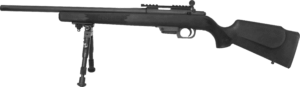 Windham Weaponry R22FSFSL 224 Valkyrie 22″ 5+1 Black Hard Coat Anodized Fixed Luth-AR w/Adjustable Checkpiece Stock