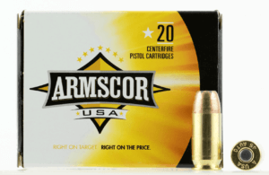 Armscor AC45A10N USA Competition 45 ACP 230 gr Jacketed Hollow Point (JHP) 20rd Box