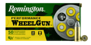 Remington Ammunition RPW44SW Performance WheelGun 44 S&W Spl 246 gr Lead Round Nose (LRN) 50rd Box