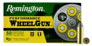 Remington Ammunition 22340 Performance WheelGun Target 45 Colt (LC) 250 gr Lead Round Nose (LRN) 50rd Box