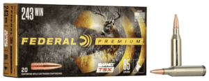 Federal P243K Premium 243 Win 85 gr Barnes Triple-Shock X 20rd Box
