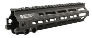 UTG Pro MTU019SSK Pro Slim Rail Handguard Free-Floating 15″ L Aluminum Material with Black Anodized Finish KeyMod Slots & Picatinny Rail for AR-15