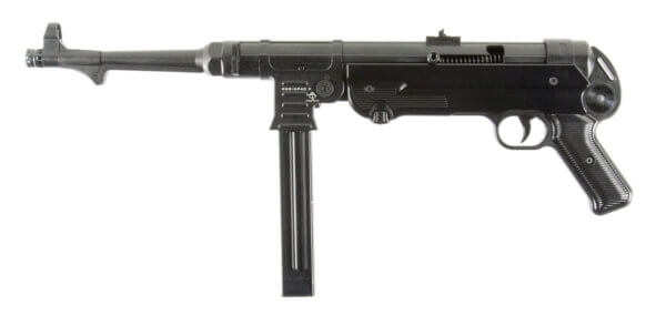 GSG GSGGERGMP409X MP-40 No Box 9mm Luger 10.80″ 25+1 Black Black Polymer Grip