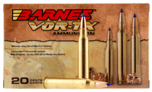 Barnes Bullets 30816 VOR-TX Rifle 308 Win 130 gr Tipped TSX Boat Tail 20rd Box