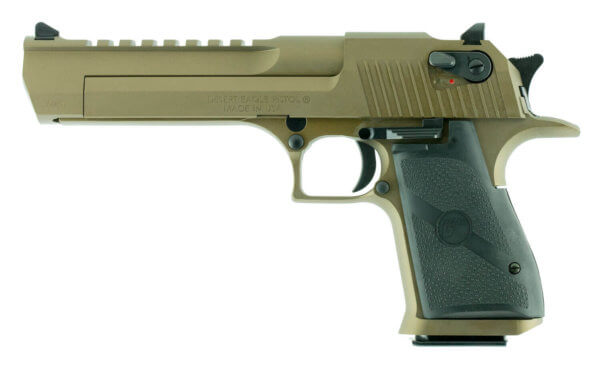 Magnum Research DE50BB Desert Eagle Mark XIX 50 AE 6″ 7+1 Burnt Bronze Black Polymer Grip