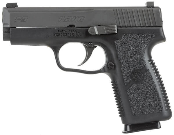 Kahr Arms KP9094N P *CA Compliant 9mm Luger Caliber with 3.60″ Barrel 7+1 Capacity Black Finish Frame Serrated Matte Black Stainless Steel Slide Polymer Grip & TruGlo Night Sigts