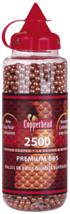 Crosman 747 CopperHead BBs .177 Copper-Coated Steel 2500 Carton