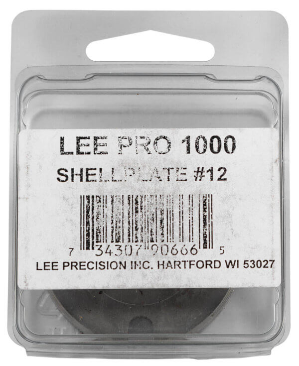 Lee Precision 90666 Pro 1000 Shell Plate #12 7.62 x 39 / 220 Russian