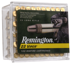 Remington Ammunition 21288 Viper Rimfire 22 LR 36 gr Truncated Cone Solid 100rd Box
