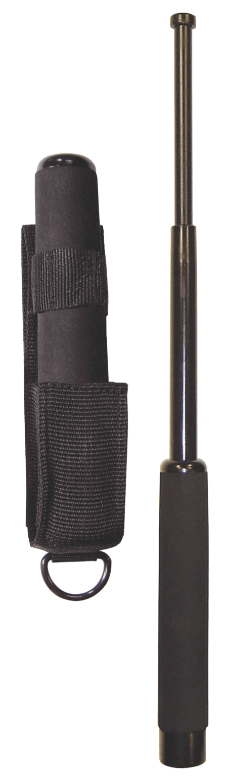 PSP NS21R Expandable  21″ Steel Black Rubber Handle Includes Sheath
