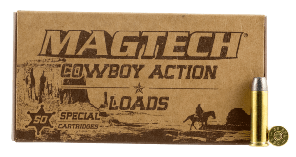 Magtech 38L Cowboy Action 38 Special 158 gr 800 fps Lead Flat Nose (LFN) 50rd Box