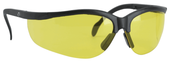 Walker’s GWPYLSG Sport Glasses Adult Yellow Lens Polycarbonate Black Frame