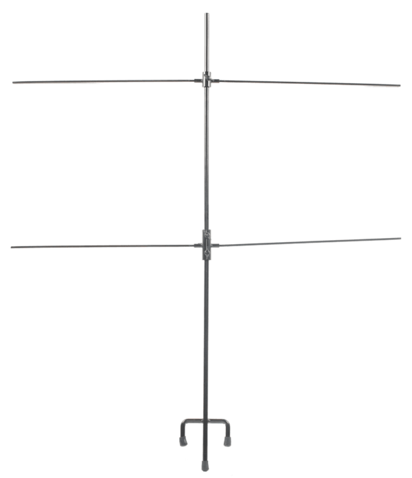 SME SMETGTST Double Paper Target Stand Standing Steel Standing Includes 8 Metal Clips