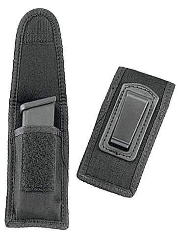 Uncle Mike’s 51372 Kydex Double Mag Case Double Black Kydex Paddle Belts 1.75″ Wide
