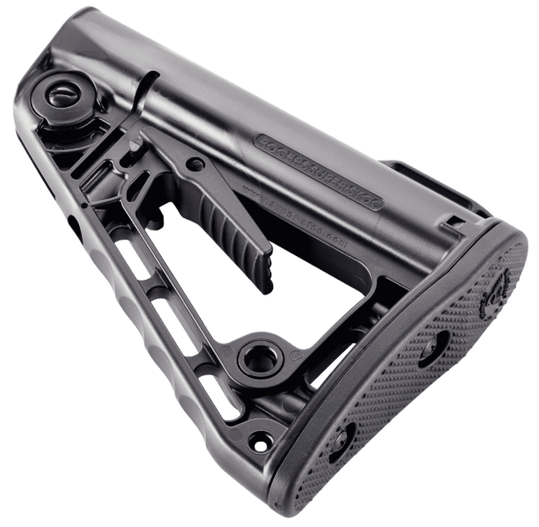 Wilson Combat TRSUPERSTOC Super-Stoc Carbine Buttstock Black Synthetic Collapsible for AR-15