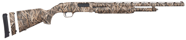 Mossberg 54218 500 Super Bantam 20 Gauge with 22″ Barrel 3″ Chamber 5+1 Capacity Overall Mossy Oak Shadow Grass Blades Finish & Synthetic Stock Right Hand (Youth) Includes Accu-Set Chokes