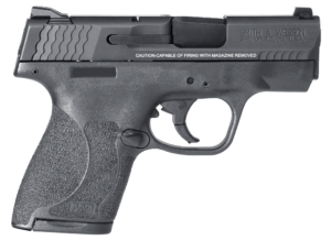 Smith & Wesson 11806 M&P 9 Shield M2.0 9mm Luger 3.10″ 7+1 & 8+1 Black Armornite Stainless Steel Black Polymer Grip