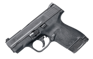 Smith & Wesson 11787 M&P Performance Center Shield M2.0 Micro-Compact Frame 9mm Luger 7+1/8+1  4″ Black Armornite Stainless Steel Barrel  Serrated Slide  Matte Black Polymer Frame  No Safety