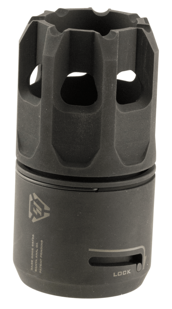 SilencerCo AC2604 3-Lug Muzzle Device 9mm Luger 1/2″-28 tpi