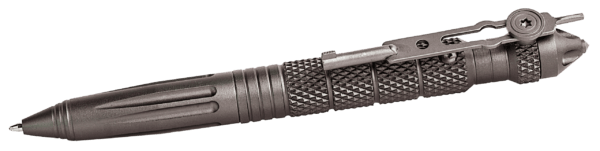 Uzi Accessories UZITACPEN4GM Tactical Pen Glassbreaker Tactical Pen Glassbreaker Gun Metal