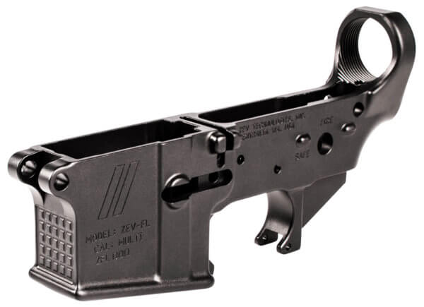 ZEV LR556FOR Forged Lower Receiver 5.56x45mm NATO 7075-T6 Aluminum Black Anodized for AR-15
