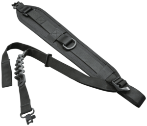 Butler Creek 80095 Quick Carry Sling made of Black Neoprene with 27″- 36″ OAL 1.25″ W Adjustable Padded Design & QD Swivels for Rifle/Shotgun