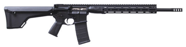 LWRC ICDIR5B18TM Individual Carbine MKII Target/Varmint 223 Wylde 18.10″ 30+1 Black Hard Coat Anodized Adjustable Magpul MOE Stock DI Gas Block/Gas Tube