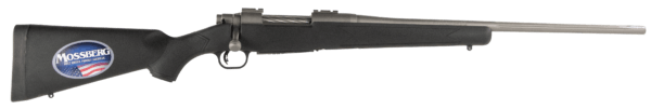 Mossberg 28009 Patriot 270 Win 5+1 22″ Fluted Barrel w/Recessed Match Crown Cerakote Stainless Steel Spiral-Fluted Bolt Synthetic Stock Drop Box Magazine Adjustable LBA Trigger