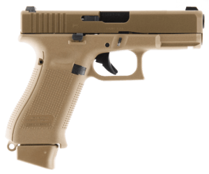 Glock PX1950703 19X Crossover Double 9mm Luger 17+1 GNS Coyote Interchangeable Backstrap Grip Coyote nPVD