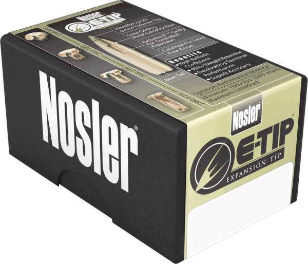 Nosler 40032 E-Tip Hunting 7mm Rem Mag 150 gr E-Tip Lead-Free 20rd Box