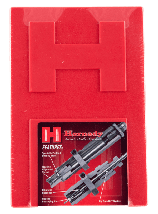Hornady 546281 Custom Grade Series III 2-Die Set for 6.5 PRC Includes Sizing/Seater