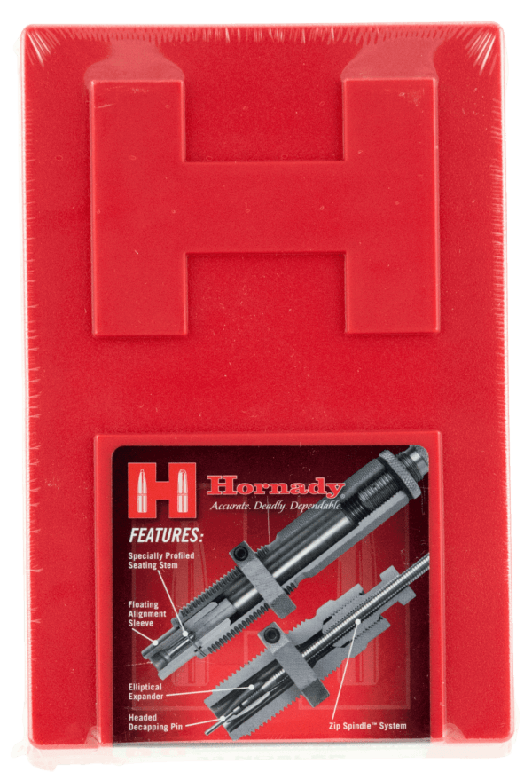 Hornady 546281 Custom Grade Series III 2-Die Set for 6.5 PRC Includes Sizing/Seater