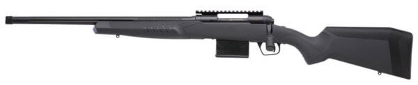 Savage Arms 57009 110 Tactical 308 Win 10+1 24″ Matte Black Metal Gray Fixed AccuStock with AccuFit Left Hand