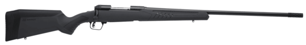 Savage Arms 57021 110 Long Range Hunter 6.5 Creedmoor 4+1 26  Matte Black Metal  Gray Fixed AccuStock with AccuFit”