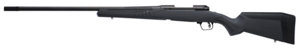 Savage Arms 57021 110 Long Range Hunter 6.5 Creedmoor 4+1 26  Matte Black Metal  Gray Fixed AccuStock with AccuFit”